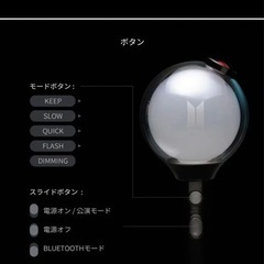 ◈新品未使用◈BTS アミボムライト MOS Ver'4❣️の画像