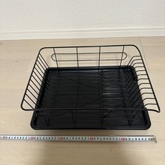 パール金属　食器水切り　ブラックの画像
