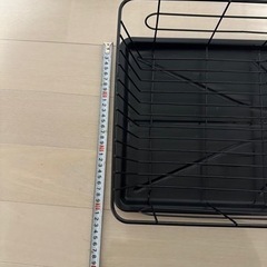 パール金属　食器水切り　ブラックの画像