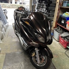 【YAMAHAマジェスティーc】ブラウンフルカスタム　スピーカー2発