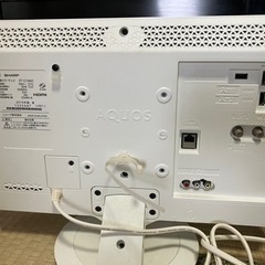 美品！2019年製★シャープ AQUOS 液晶テレビ・2T-C19AD★外付HDD録画対応★早見再生可能の画像