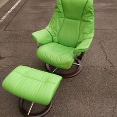 かずさん　エコーネス　リクライニングチェア　オットマン　グリーン エコーネス EKORNES ストレスレスチェア コンサル Stressless