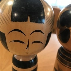 大こけし　3点セット　まとめて　レトロの画像