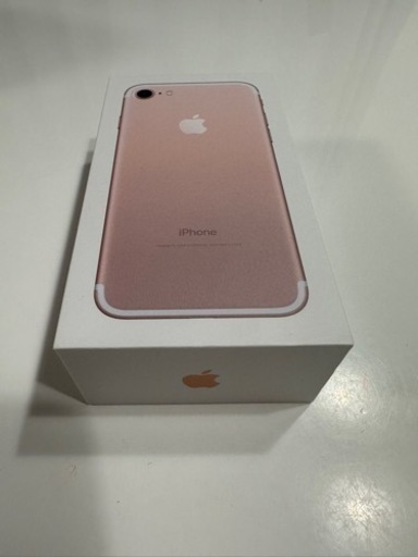新品未使用　Apple iPhone7 128GB ローズゴールド　SIMフリー