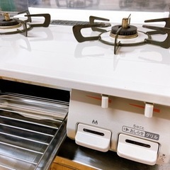【美品】1年未満 リンナイ ガスコンロ 都市ガスの画像