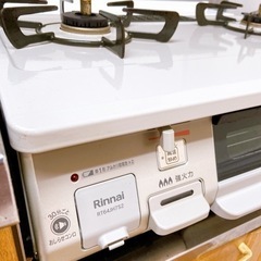 【美品】1年未満 リンナイ ガスコンロ 都市ガスの画像