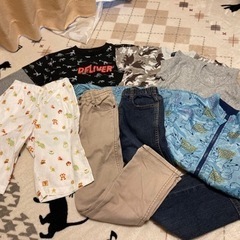 男児服110センチ、120センチ　まとめての画像