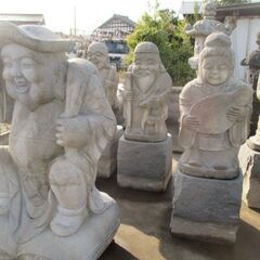 庭石　七福神　希少 庭石 七福神 希少