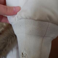 ユニクロ　Uniqlo　白　ダウンコート　ジャケット　Mサイズの画像