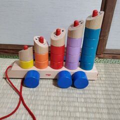 ハバ社 HABA ステッキスピールコンボイ steckspiel...