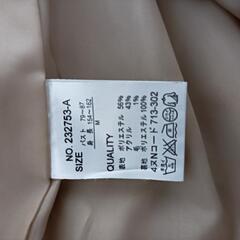 ベージュ　チェスターコート　ショート丈　ダッフルコートの画像