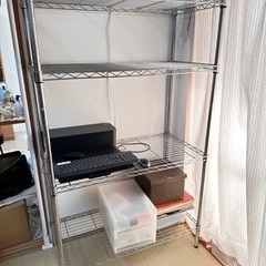 高150 幅90 奥行45 メタルラック の画像