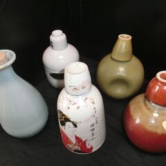 全国の酒造会社のオリジナル徳利の画像