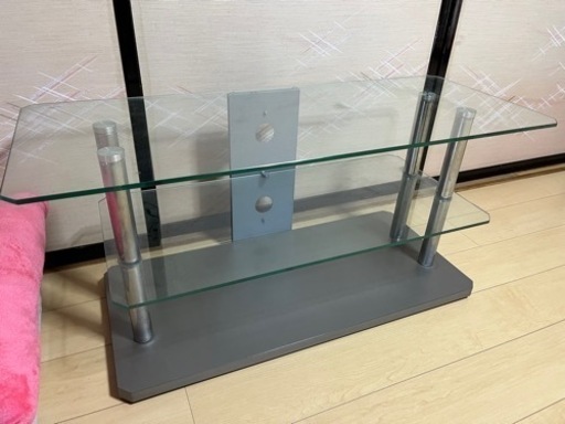 ガラステレビ台 100cm