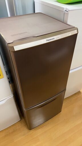 【リサイクル市場エコ伊川谷】Panasonic 2ドア冷蔵庫 2017年製 NR-B149W【1か月保障付き】【　取りに来られる方限定】