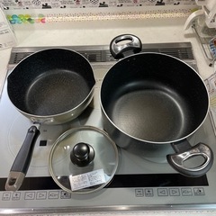 雪平鍋、深鍋、蓋　IHで使用　個別取引可