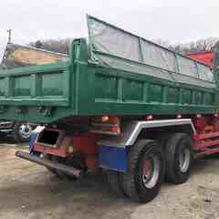 【1年車検付き】ニッサンビッグサム　ダンプ  型式KL-CW48A  最大積載量9,400kg  2デフ   7速　走行距離42万km　平成17年式の画像