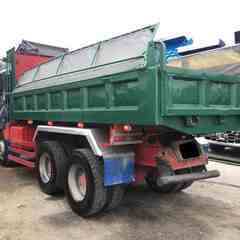 【1年車検付き】ニッサンビッグサム　ダンプ  型式KL-CW48A  最大積載量9,400kg  2デフ   7速　走行距離42万km　平成17年式の画像