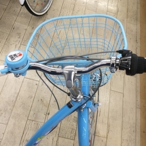 【✨新品❗️未使用❗️メーカー保証1年❗️サイクリング❗️花柄❗️女の子❗️習い事❗️カゴ付き❗️✨】21TECHNOLOGY/21テ