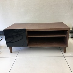 HJ217【中古】テレビ台　木目調　引出し付き