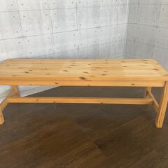 【展示品処分特価】 木製ベンチ 北欧パイン材 天然木 無塗装 チ...