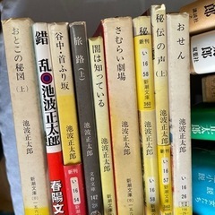 池波正太郎の小説　の画像