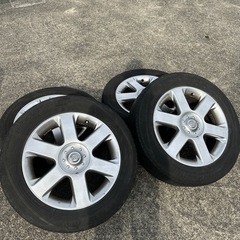 日産 エルグランド純正ホイール 215/60R17 REGNOの画像
