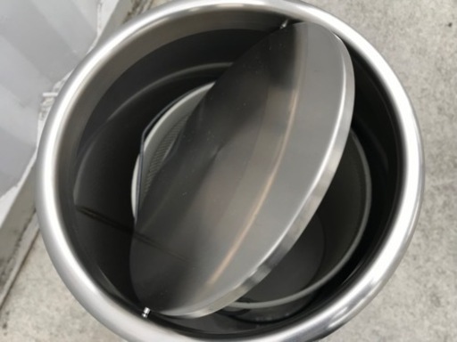 K343◇事務用品◇円柱型ダストボックス◇オフィス◇ゴミ箱◇丈夫でおしゃれ◇高さ60cm◇★