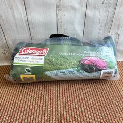 (B)M053 未使用 コールマン Coleman ミニレジャーシート 140×90 チェック おしゃれ アウトドア キャンプ お花見 ピクニック レジャー 遠足 運動会の画像