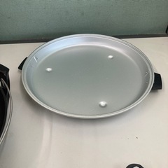 保管品　フジマル　ホットプレート　テフロン加工　グリドル／MS5ー231 蓋付の画像