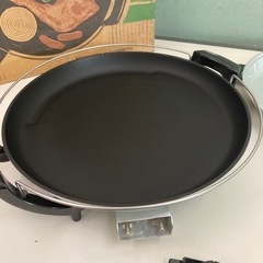 保管品　フジマル　ホットプレート　テフロン加工　グリドル／MS5ー231 蓋付の画像