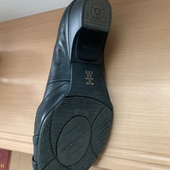 羊皮　パンプス　22㎝　黒の画像
