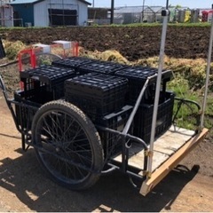 リヤカーお譲りします　昭和レトロの画像