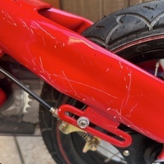 変身バイク赤の画像