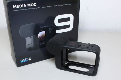 【美品】GoPro HERO 9 BLACK/Max Lens Mod/Media Mod/アクセサリーセット