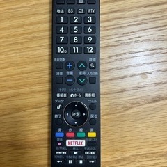 テレビ(SHARP AQUOS)、ブルーレイレコーダー、リモコン、説明書付きの画像