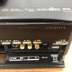 受付終了【東芝】HDD&DVDレコーダー RD-X7 08年製 送信機VW-J107-TX付き 通電確認済の画像