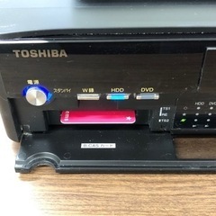 受付終了【東芝】HDD&DVDレコーダー RD-X7 08年製 送信機VW-J107-TX付き 通電確認済の画像