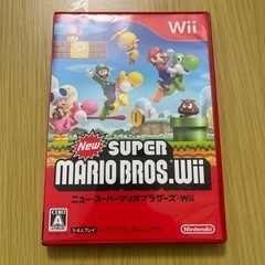 Wii ゲームソフト　スーパーマリオブラザーズ