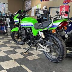 実働　KAWASAKI　ZRX400　キャブレターOH　タイヤ前後新品交換の画像