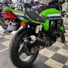 実働　KAWASAKI　ZRX400　キャブレターOH　タイヤ前後新品交換の画像