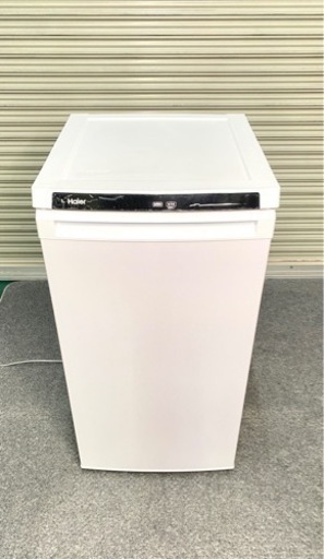 ほぼ未使用品　【前開き式冷凍庫 　2019年　説明書あり】　■ハイアール　Haier　JF-NU102B　ホワイト　102L