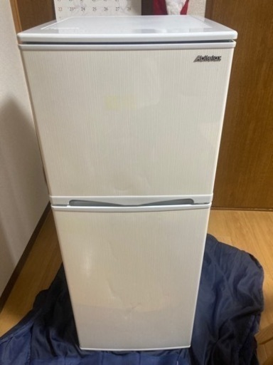 アビデラックス冷蔵庫2017年製造