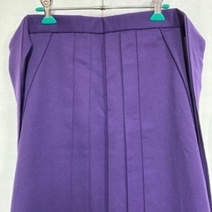 値下げ↓中古■袴■はかま■古代紫■スカートタイプ■の画像