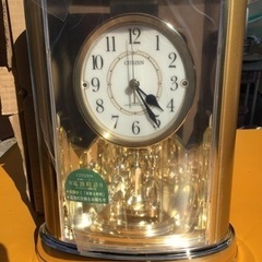 難あり。新品未使用　CITIZEN 電波時計　置き時計の画像