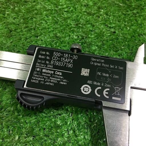 ミツトヨ CD-15APX デジタルノギス【市川行徳店】【店頭取引限定】【中古】管理番号：IT7JXSLPG0M8