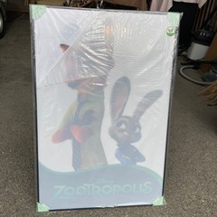 ズートピア　ジュディ&ニック　パネルアートの画像