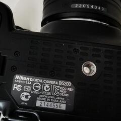 Nikonデジタル一眼レフD5200の画像