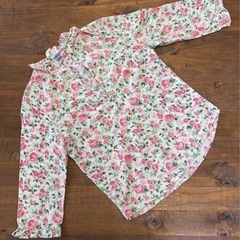 レディース花柄シャツとキャミソールMサイズ･2点セットの画像