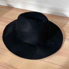 中古【GU】ハット　ブラックの画像